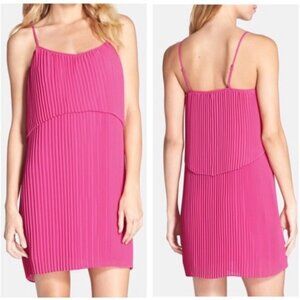 BCBGeneration Women’s Sleeveless Popover Pleated Dress Size Small